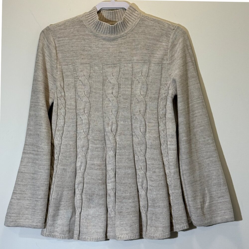 Women Beige Sweater Size: PL